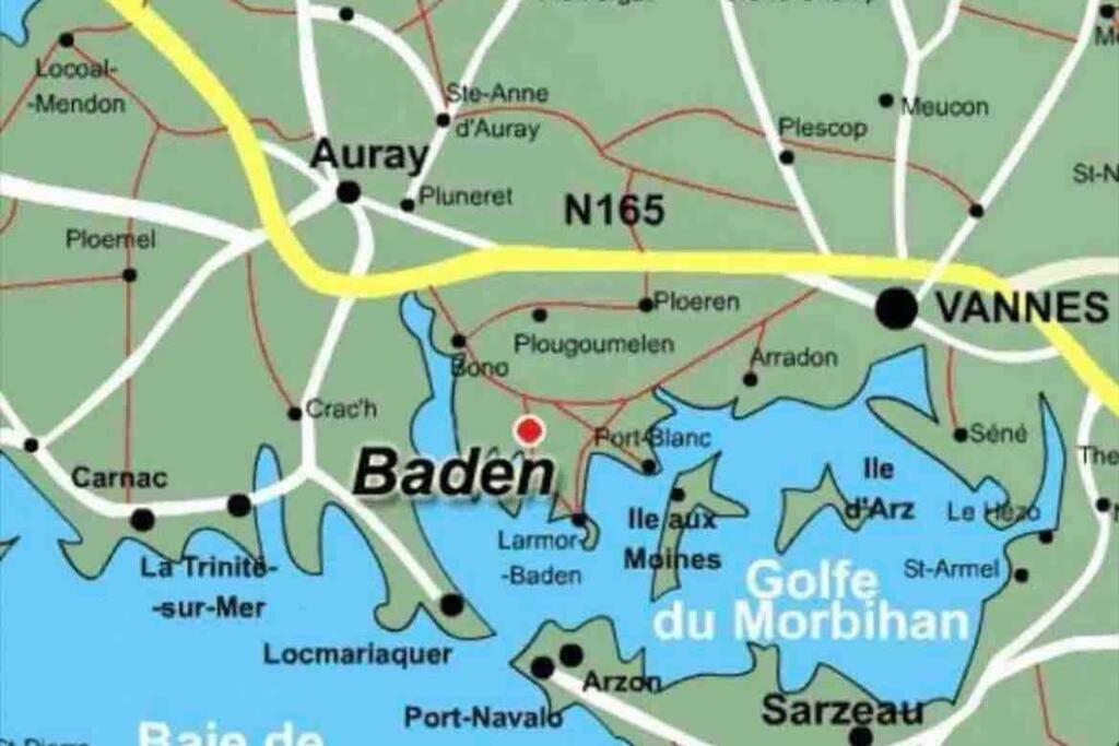 Maison Baden - Golfe Du Morbihan Esterno foto